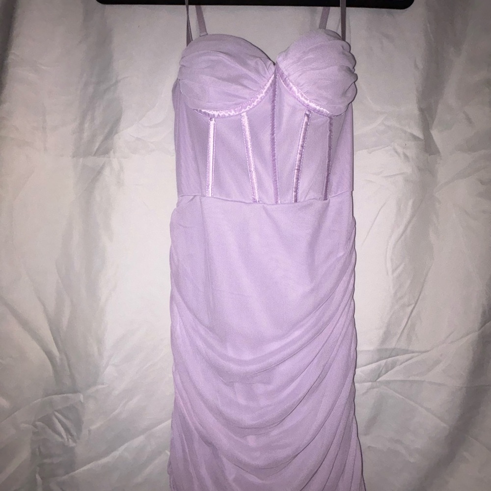 Lilac going out dress